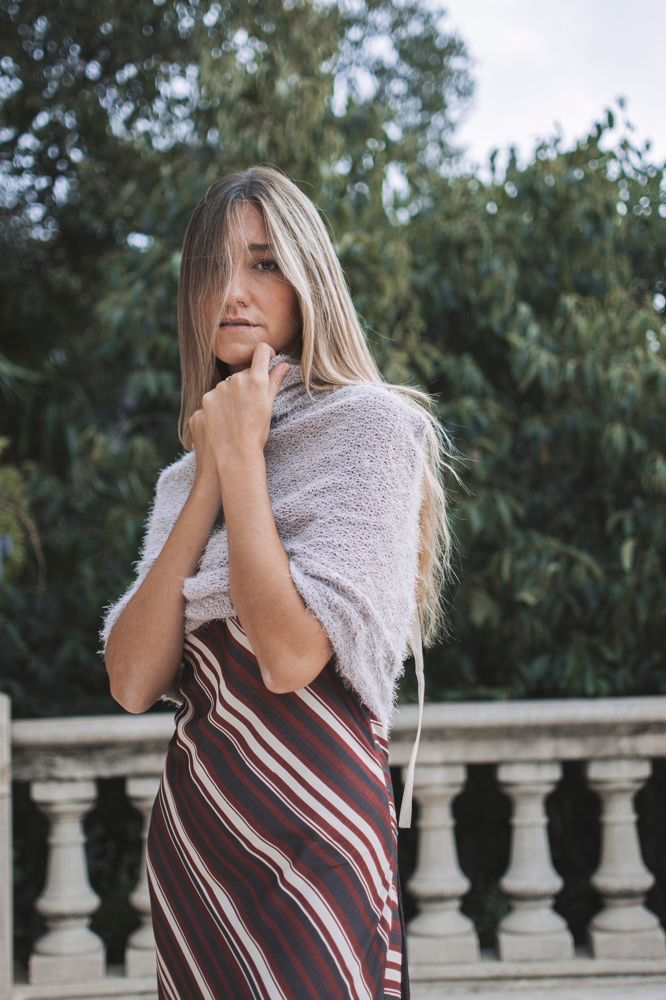 Capelet Nude