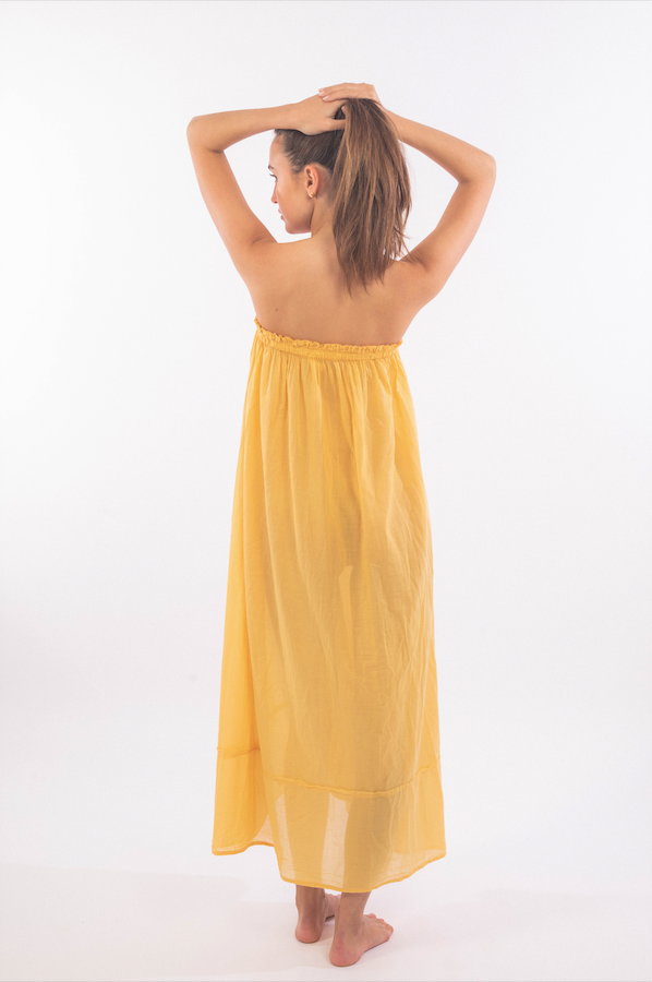 Vestido Hanoi - Yellow