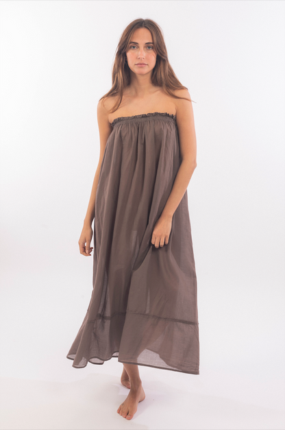 Vestido Hanoi - Brown