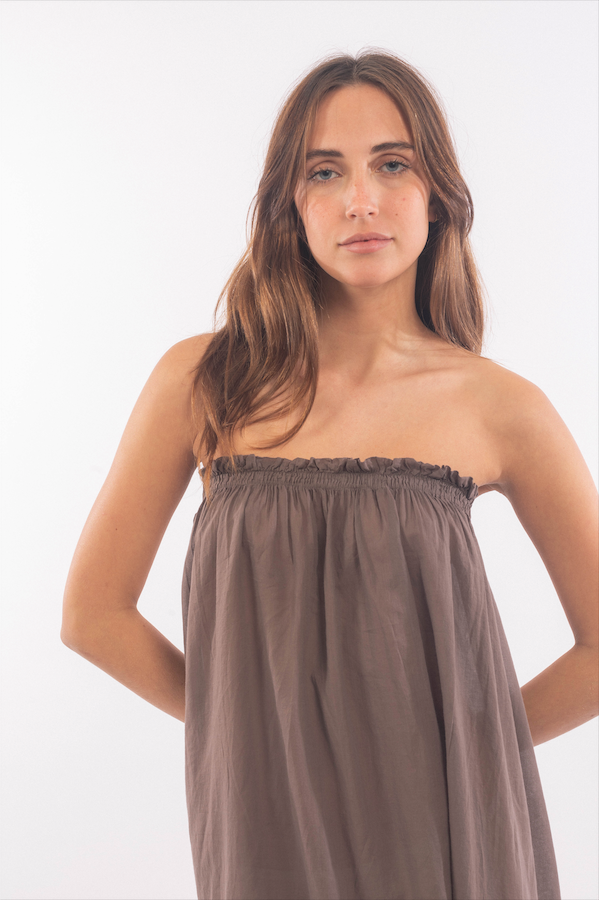 Vestido Hanoi - Brown